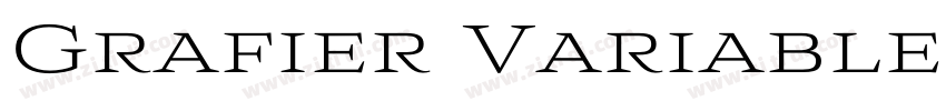 Grafier Variable Re字体转换